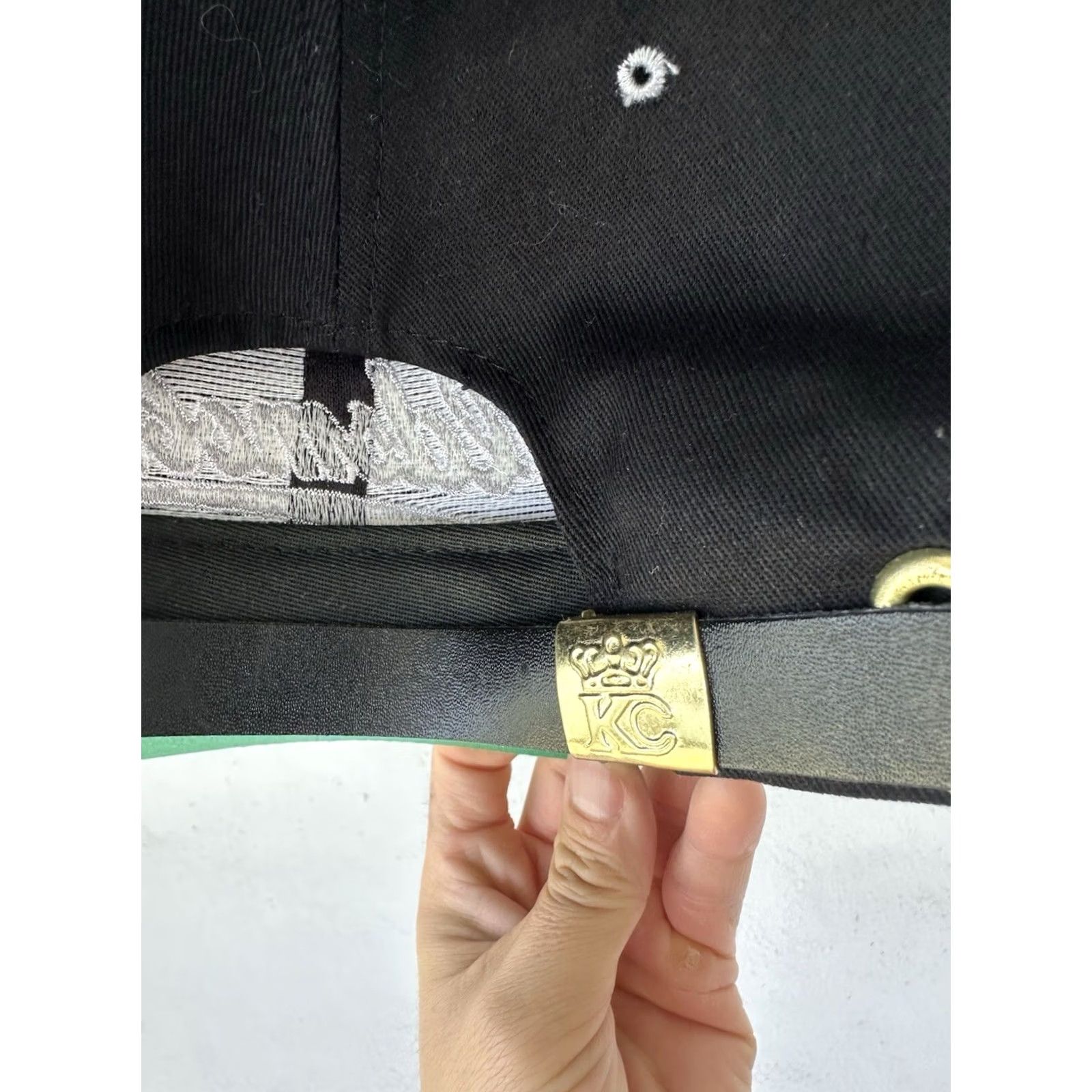 Vintage VINTAGE KC Baseball Cap Men One Size Adjustable Black 90s Cars America NWOT FAST SHIPPING Oldsmobile Cap Size ONE SIZE - 6 Thumbnail
