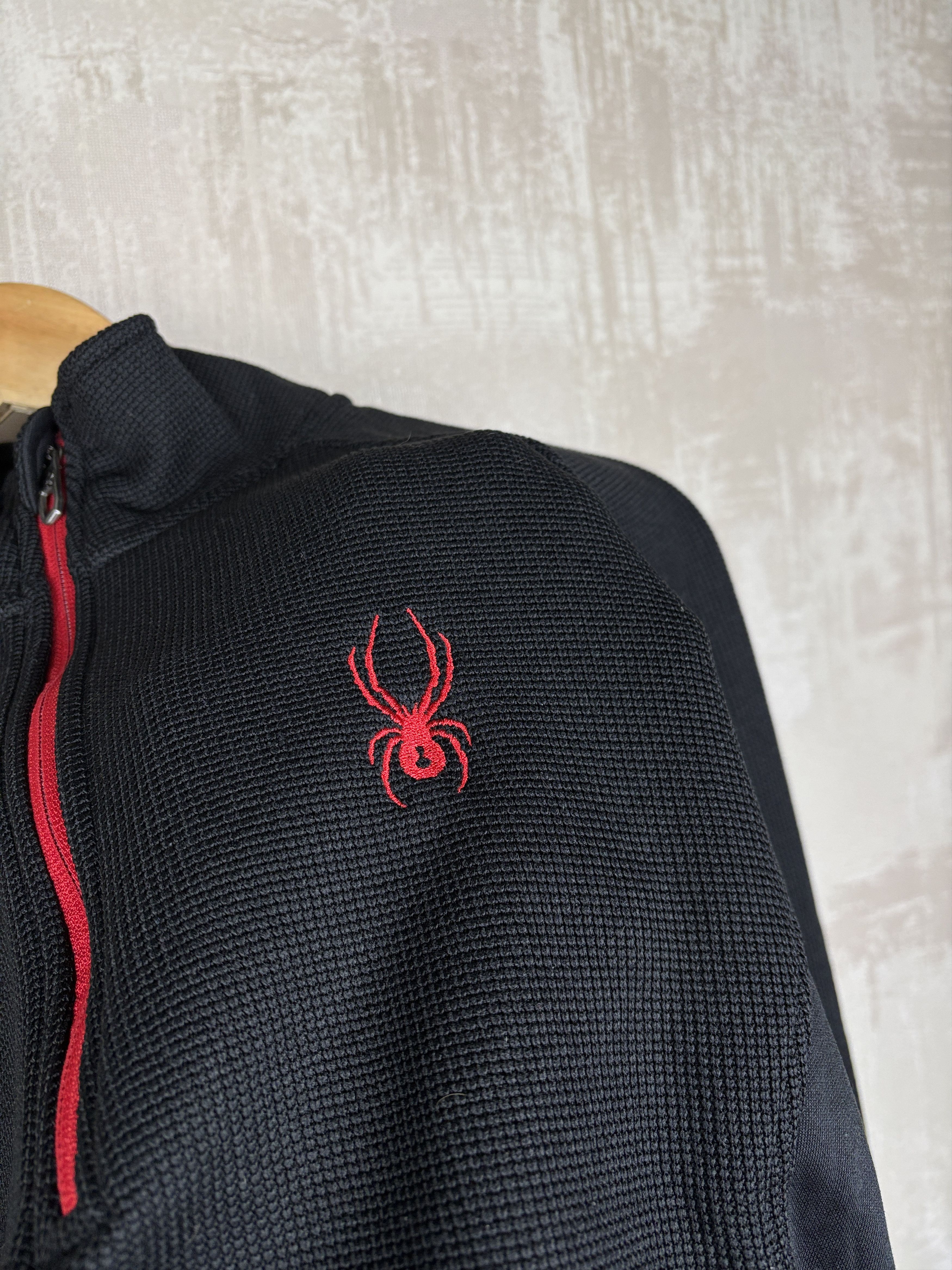 Spyder Spyder Half Zip Pullover Sweater Fleece Ski Layer Size US L / EU 52-54 / 3 - 5 Thumbnail