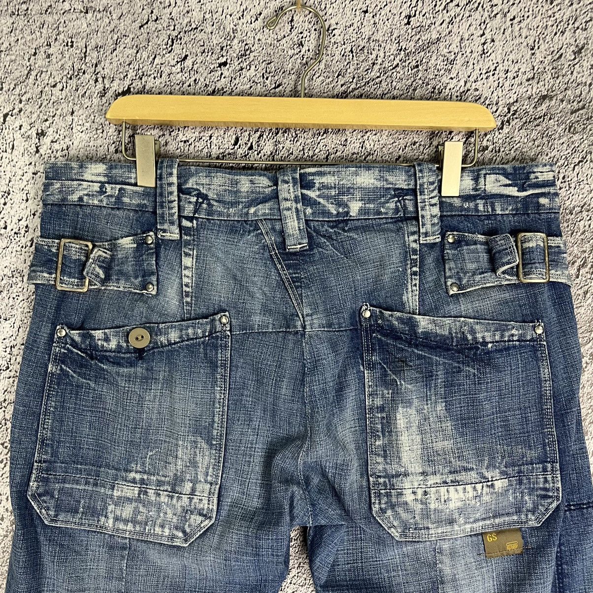 G-Star × Vintage 🔥VINTAGE🔥 G Star Raw Denim patch work Jeans kbwg 100 south Size US 36 / EU 52 - 13 Thumbnail