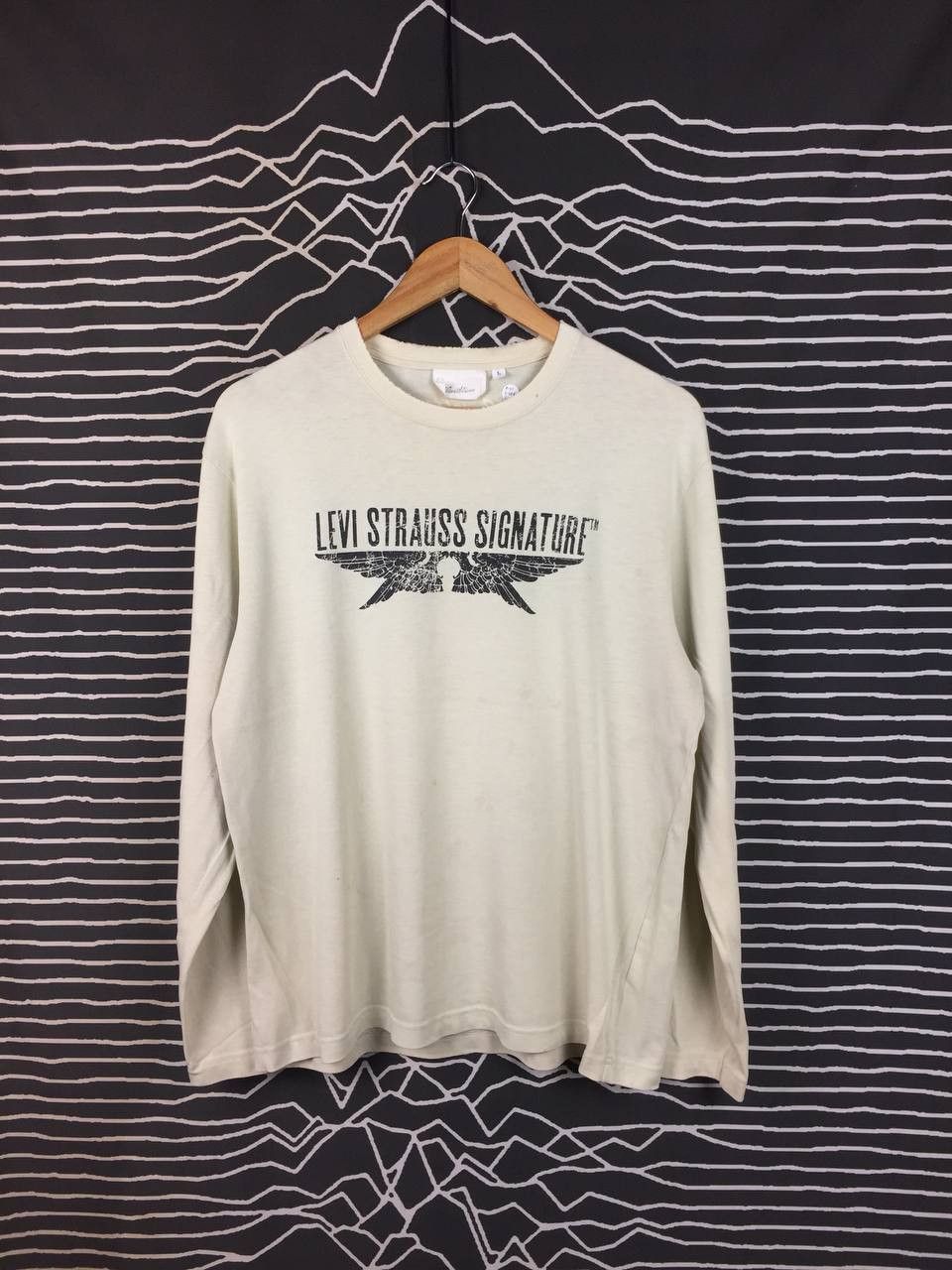 Levi's Vtg Distressed Levi Strauss Signature Long Sleeve Tee Size L Size US L / EU 52-54 / 3 - 2 Thumbnail