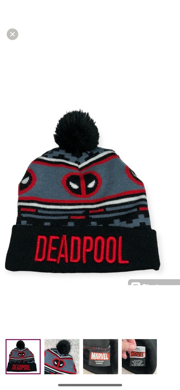Marvel Comics Marvel comics Deadpool beanie Size ONE SIZE - 1 Thumbnail