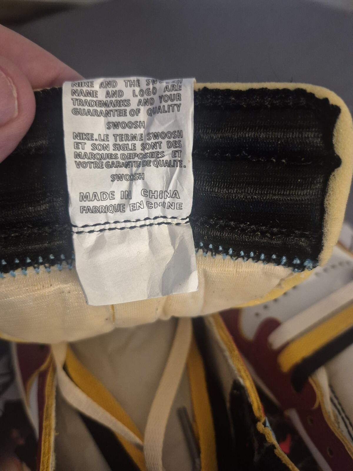 Jordan Brand Jordan 1 Retro High OG SP Union LA Chicago Shadow Sz 8.5 M Size US 8.5 / EU 41-42 - 9 Thumbnail