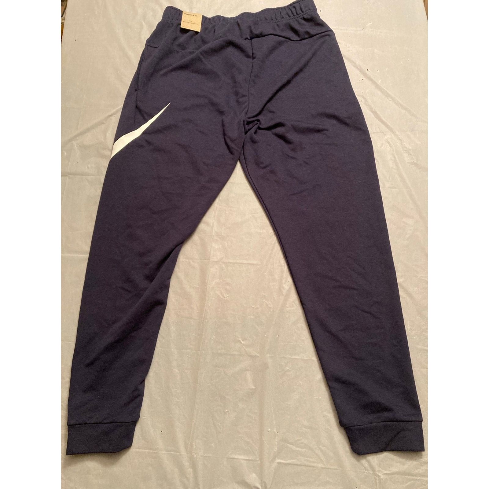 Nike Nike Dry Graphic Mens DriFIT Taper Pnts jggers NavyBlue SzM Size US 38 / EU 54 - 2 Thumbnail