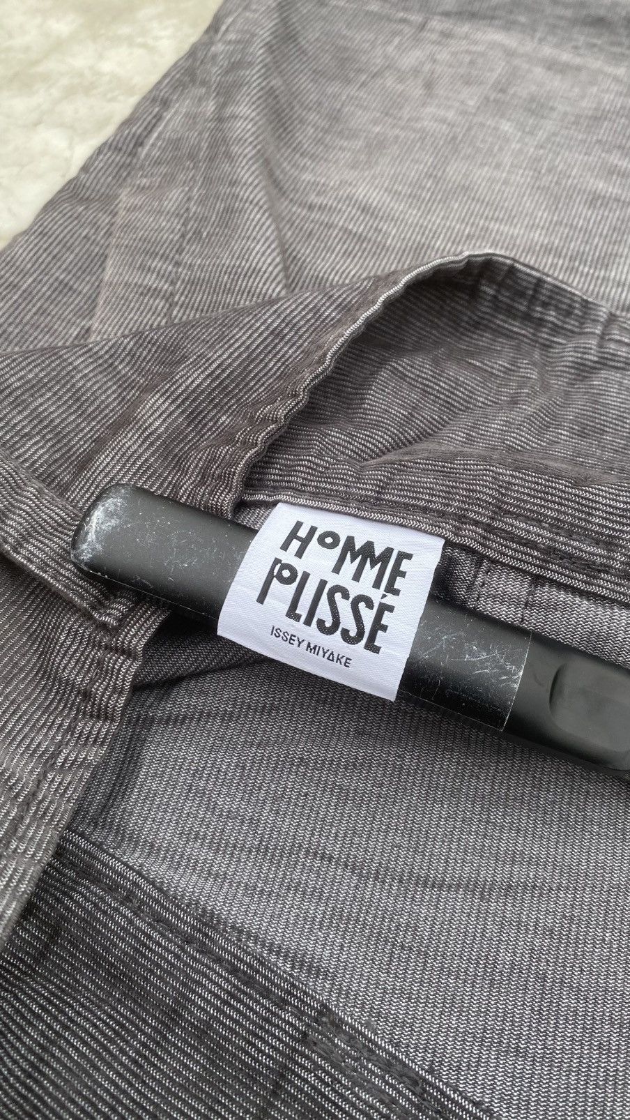 Homme Plisse Issey Miyake Issey Miyake Homme Plissé Wide Cropped Pants Size US 38 / EU 54 - 4 Thumbnail