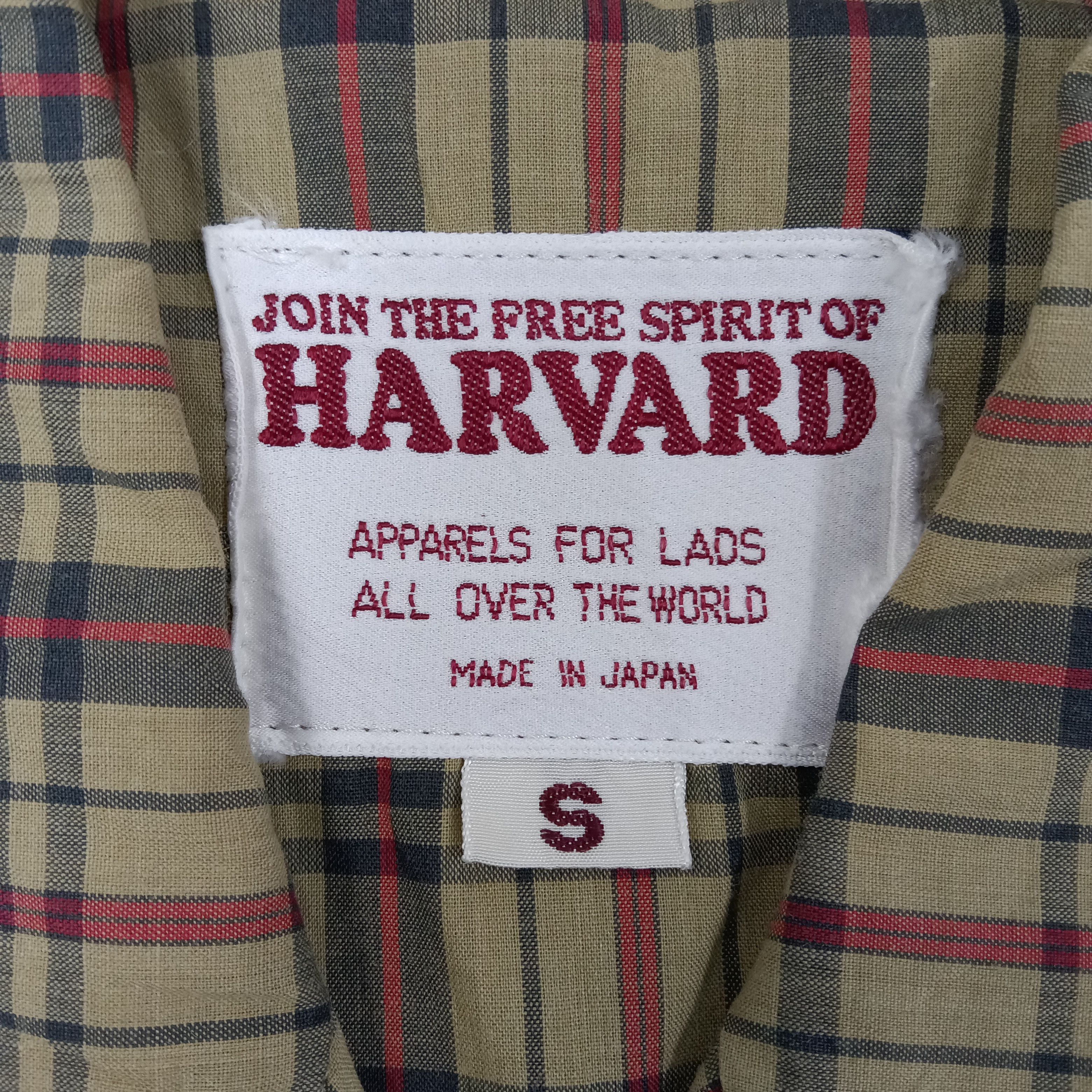 Japanese Brand HARVARD Join The Free Spirit Of Harvard Jacket C246N14 Size US S / EU 44-46 / 1 - 3 Thumbnail