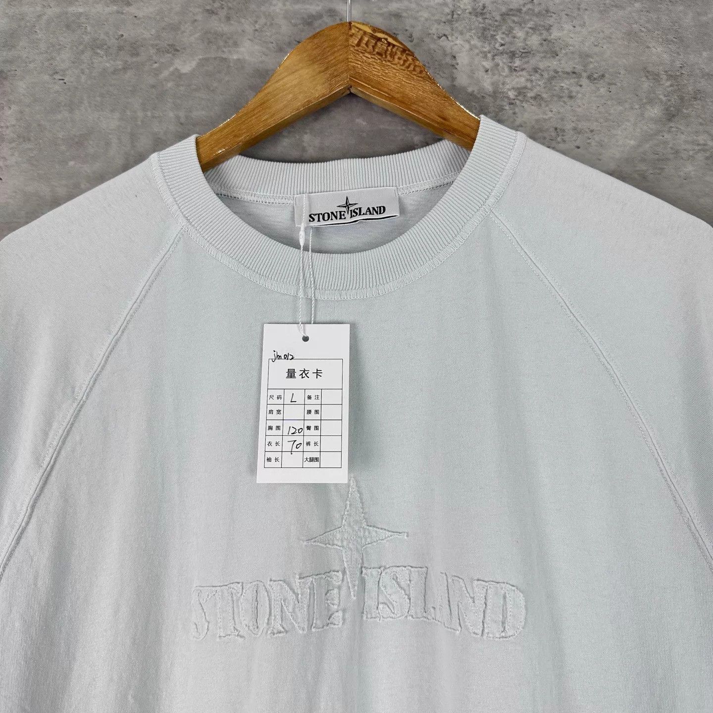 Stone Island Stone Istand Embroidered Logo Short Sleeve T-Shirt L Size US L / EU 52-54 / 3 - 3 Thumbnail