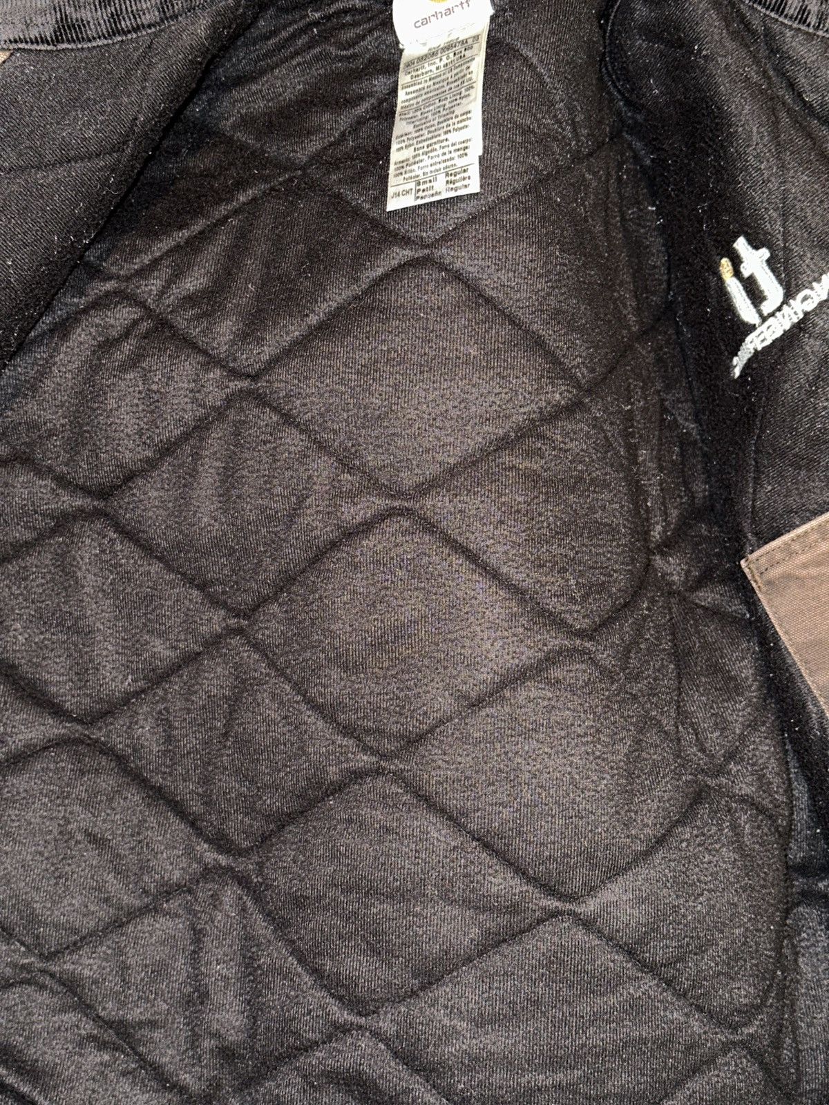 Carhartt VTG Carhartt J14 CHT Santa Fe Bomber Work Canvas Jacket SML Size US S / EU 44-46 / 1 - 11 Thumbnail