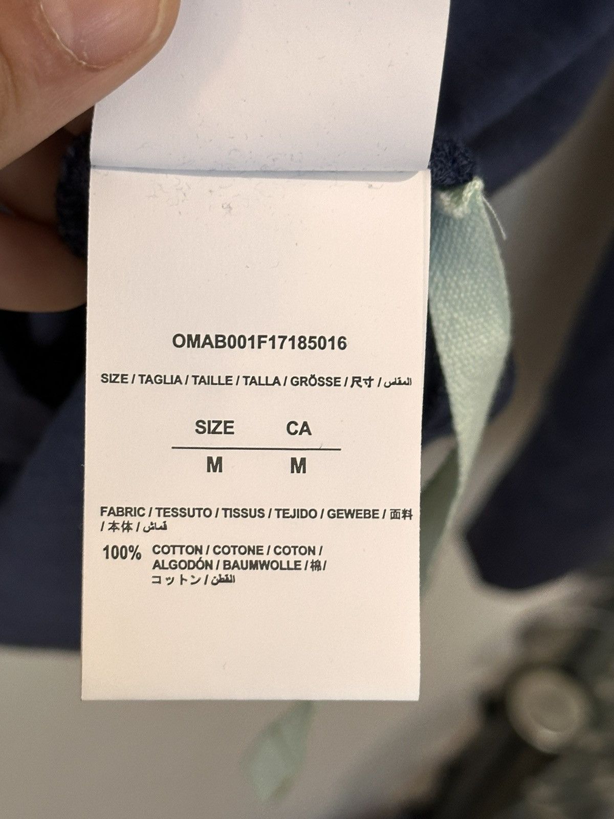 Off-White OFF-WHITE Caravaggio Long Sleeve Size US M / EU 48-50 / 2 - 6 Thumbnail