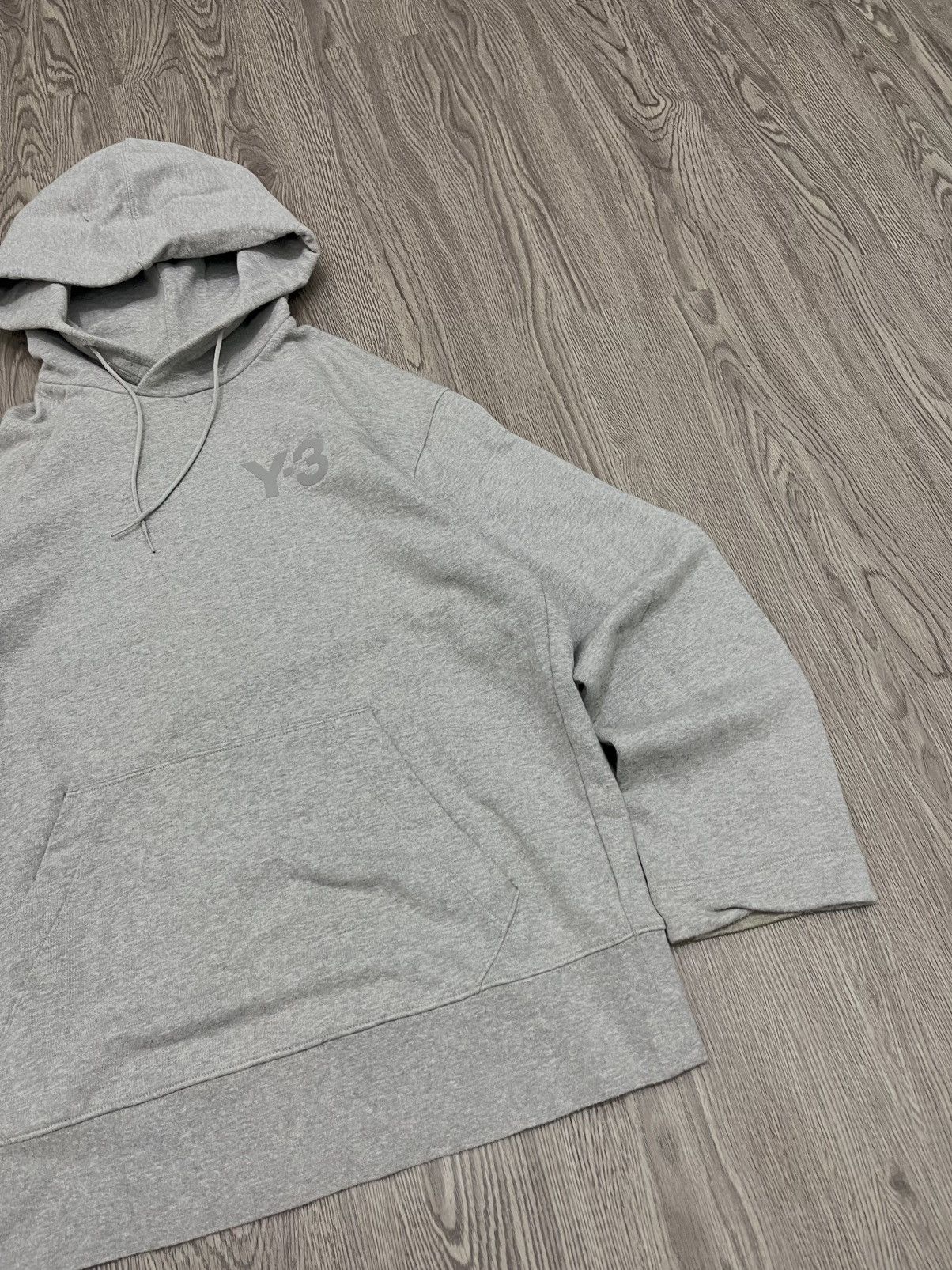 Japanese Brand Adidas x Yohji Yamamoto Y3 Logo Hoodie Size US XS / EU 42 / 0 - 3 Thumbnail