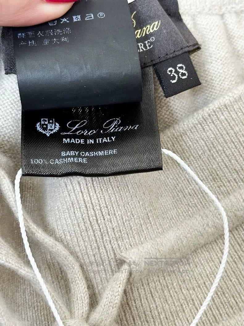 Loro Piana Loro Piana Classic nude beige cashmere knit pants Size 25" / US 0 / IT 36 - 4 Thumbnail