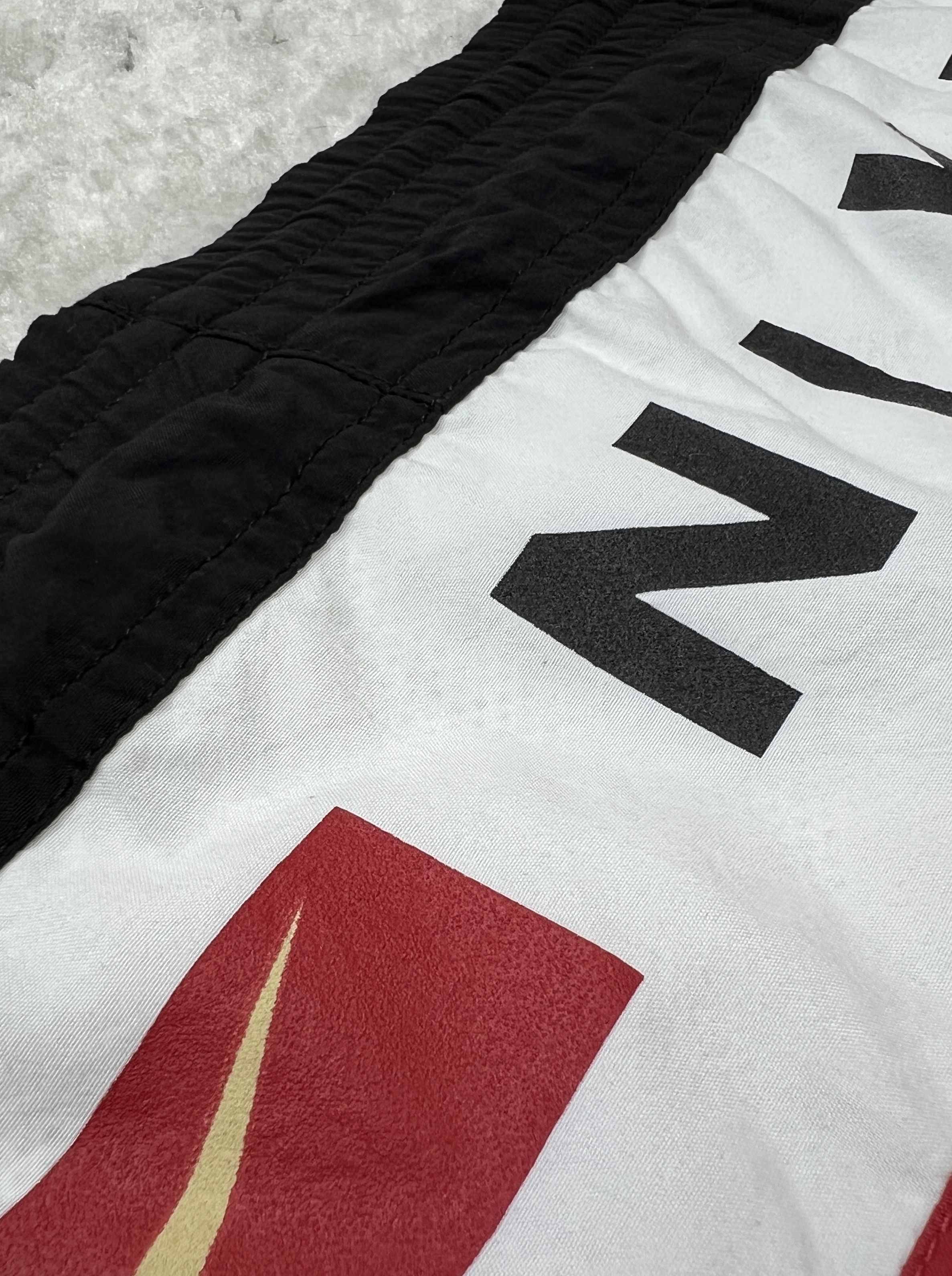 Nike × Vintage Vintage 90s Nike Swim Shorts with Embroidered Swoosh Size US 40 / EU 56 - 10 Thumbnail