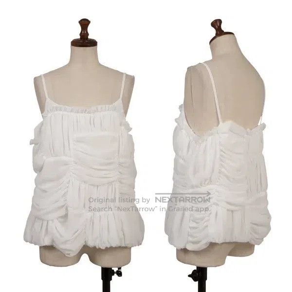 Comme des Garcons Comme Des Garcons White vintage sheer top Size M / US 6-8 / IT 42-44 - 1 Thumbnail