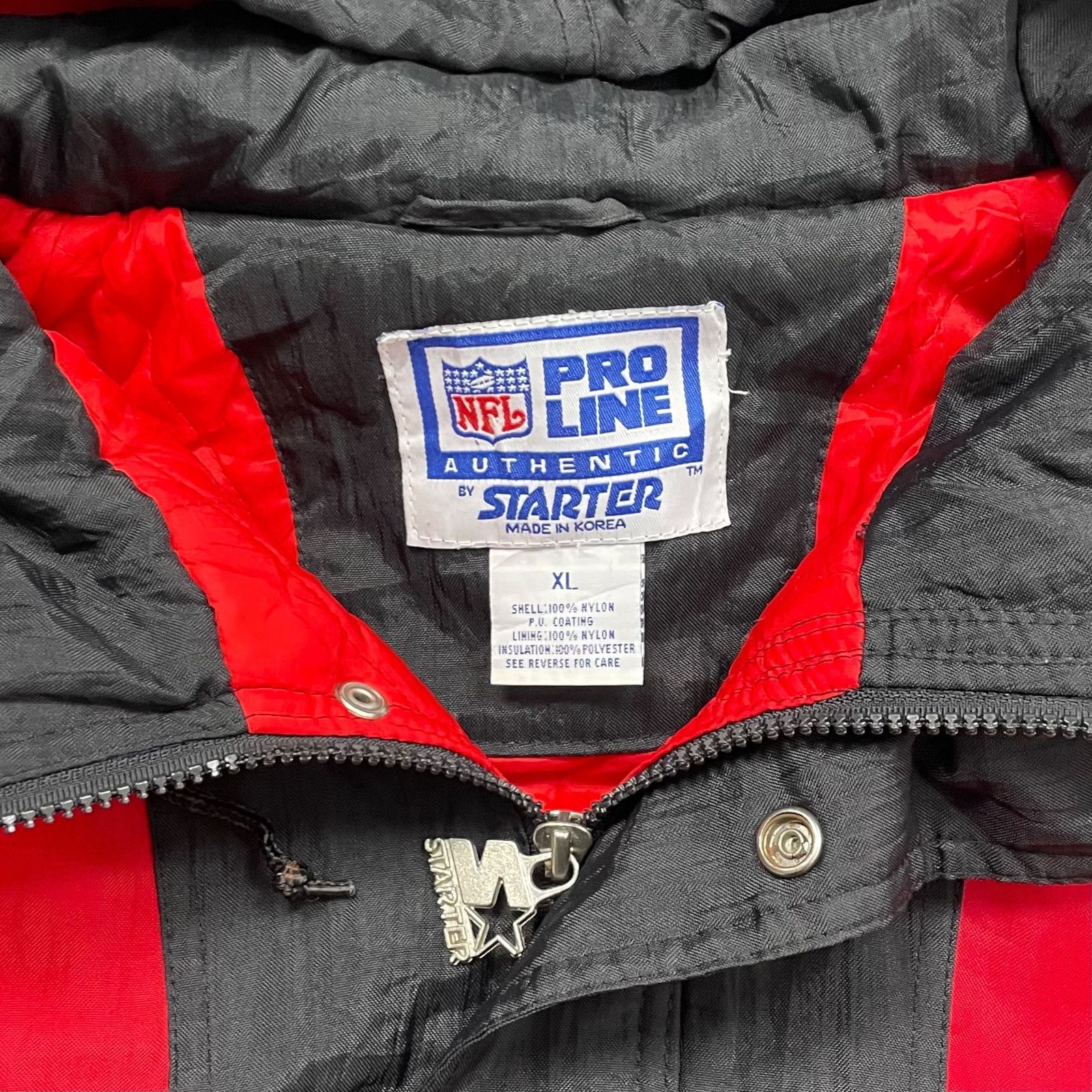 NFL VTG 90s SAN FRANCISCO 49ERS STARTER PRO LINE PUFFER JACKET Size US XL / EU 56 / 4 - 7 Thumbnail