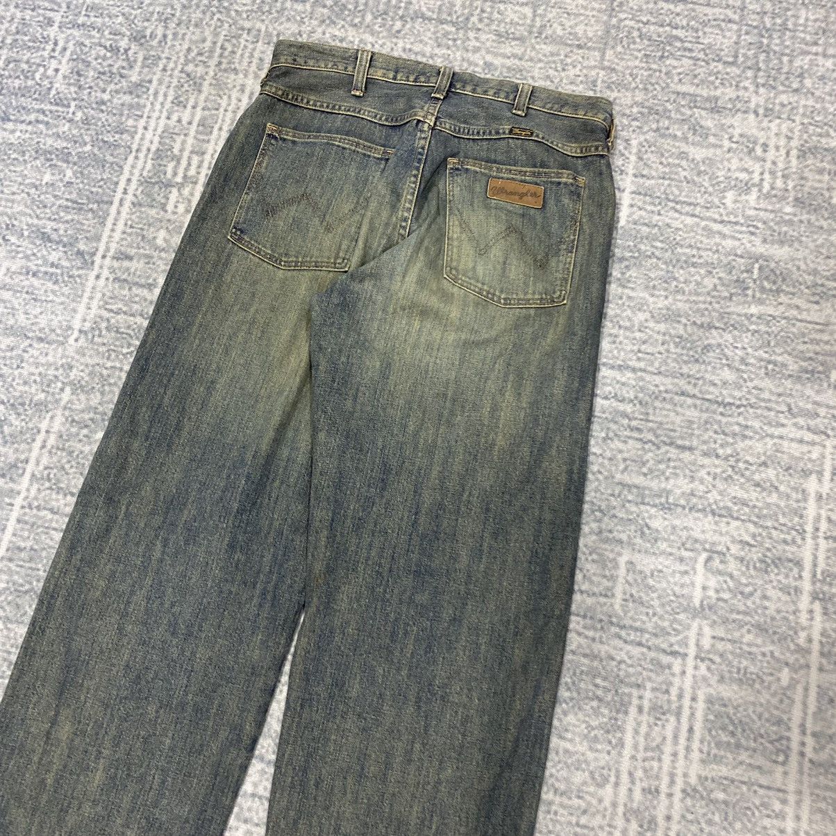 Beauty Beast × Le Grande Bleu (L.G.B.) × Vintage Sick☠️ Wrangler Mud Wash Jeans 80s 90s Dirty Size US 31 - 12 Thumbnail
