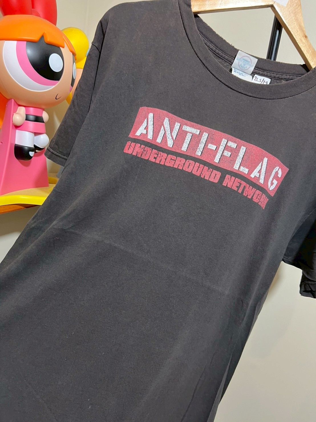 Band Tees × Vintage Vintage 2001's Anti-Flag Underground Network Punk Y2K bnz02 Size US M / EU 48-50 / 2 - 4 Thumbnail