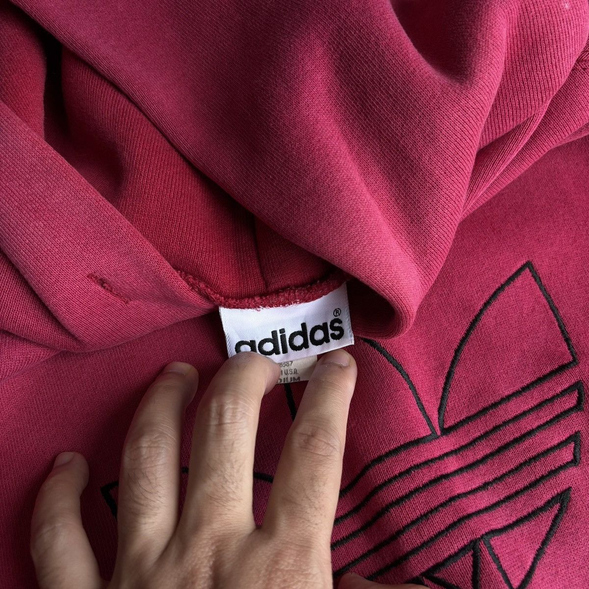 Adidas × Vintage Adidas Trefoil Vintage Size US XL / EU 56 / 4 - 2 Thumbnail