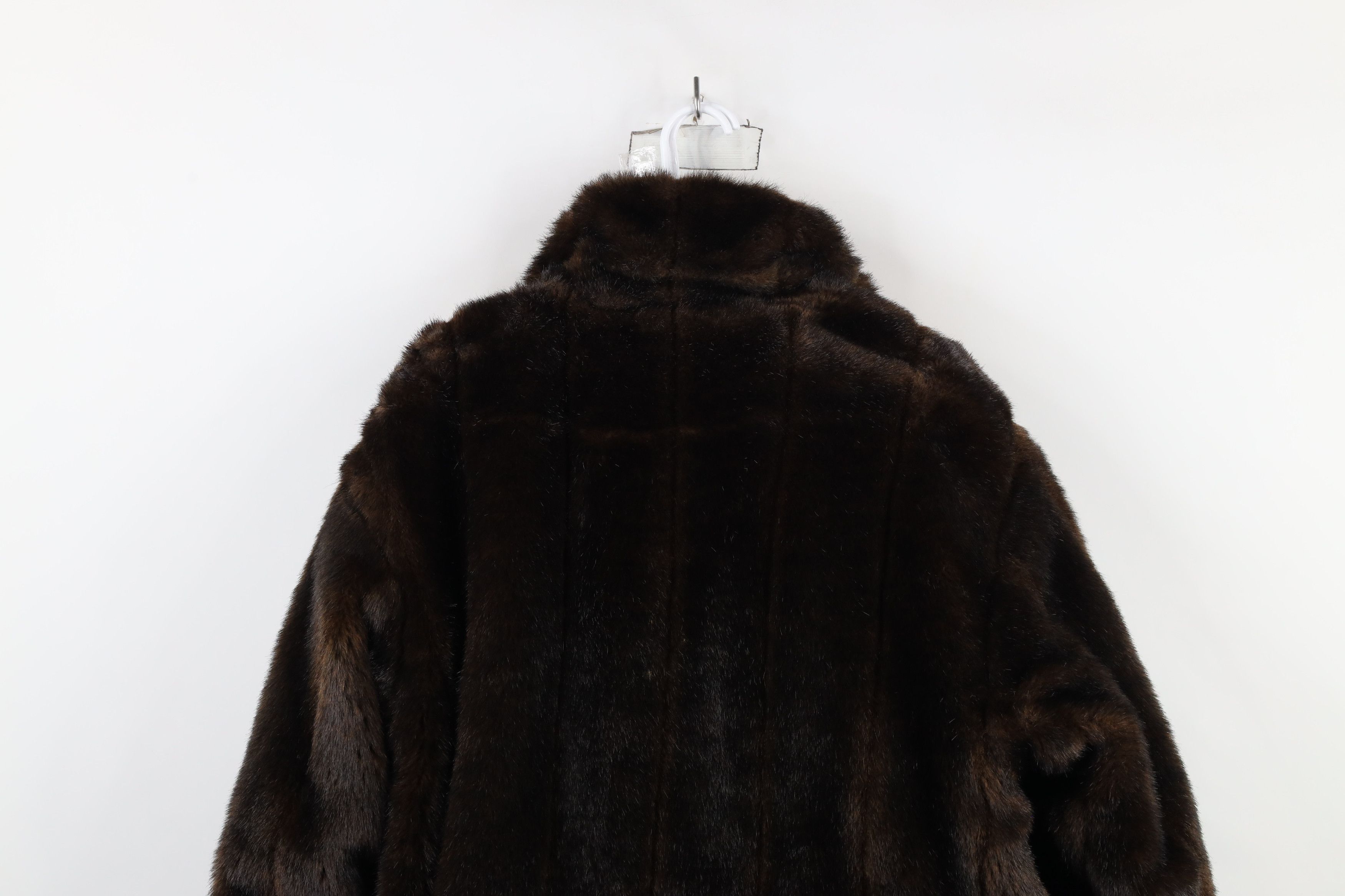 Vintage Vintage 90s Streetwear Reversible Faux Fur Pennylane Jacket Size L / US 10 / IT 46 - 16 Thumbnail