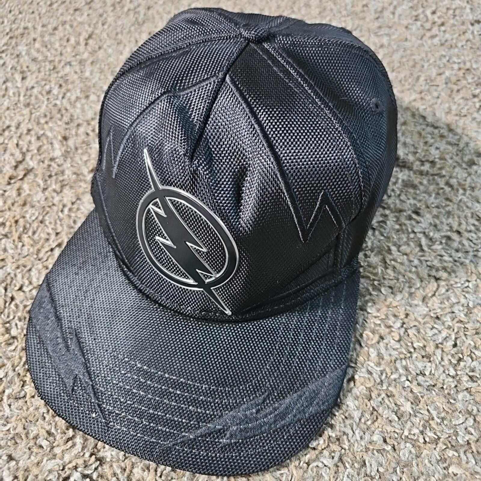 DC Comics DC Comics Black The Flash Fastest Man Alive Snapback Hat Size ONE SIZE - 1 Thumbnail