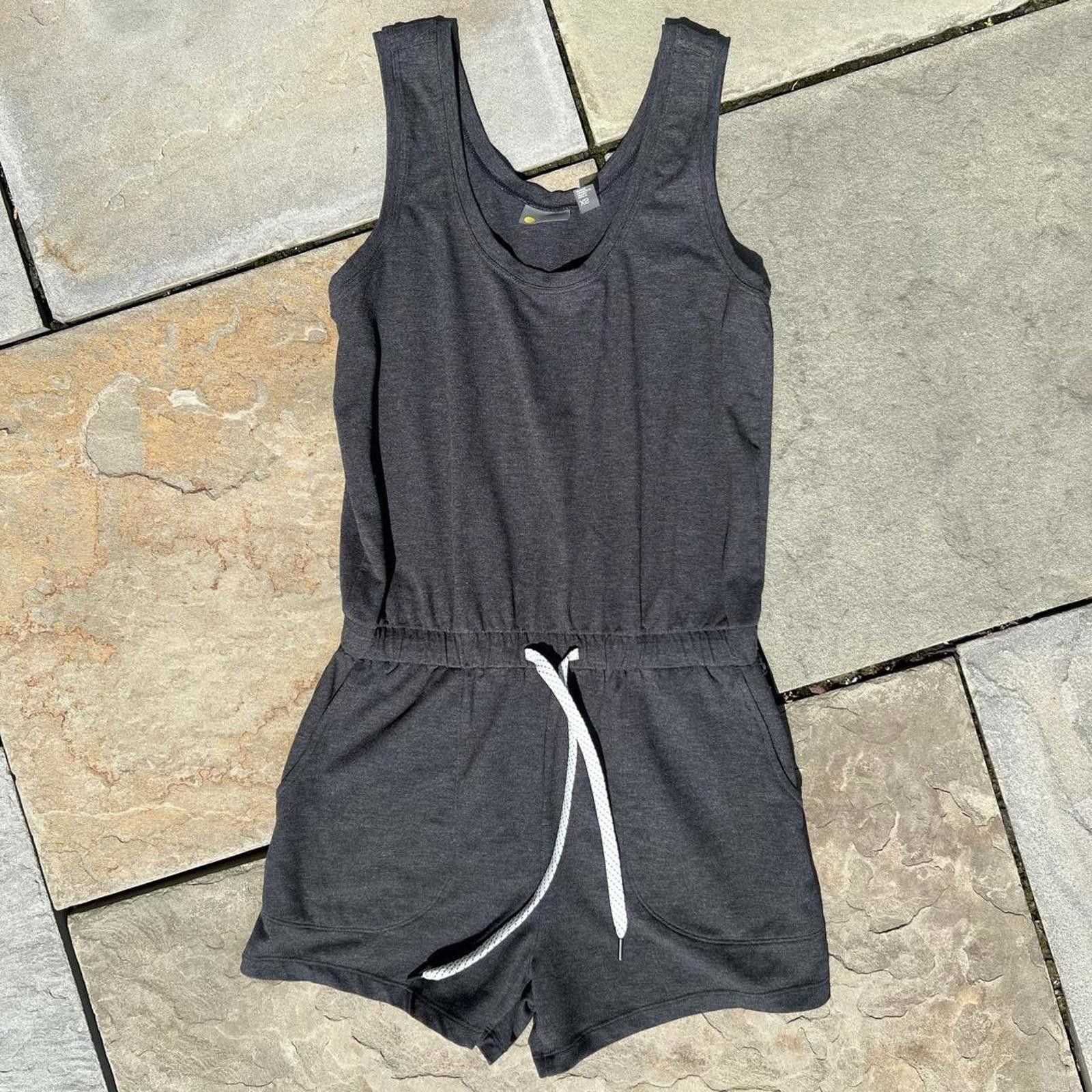 Other Dark Heather Grey Sleeveless Romper Size 26" / US 2 / IT 38 - 1 Thumbnail