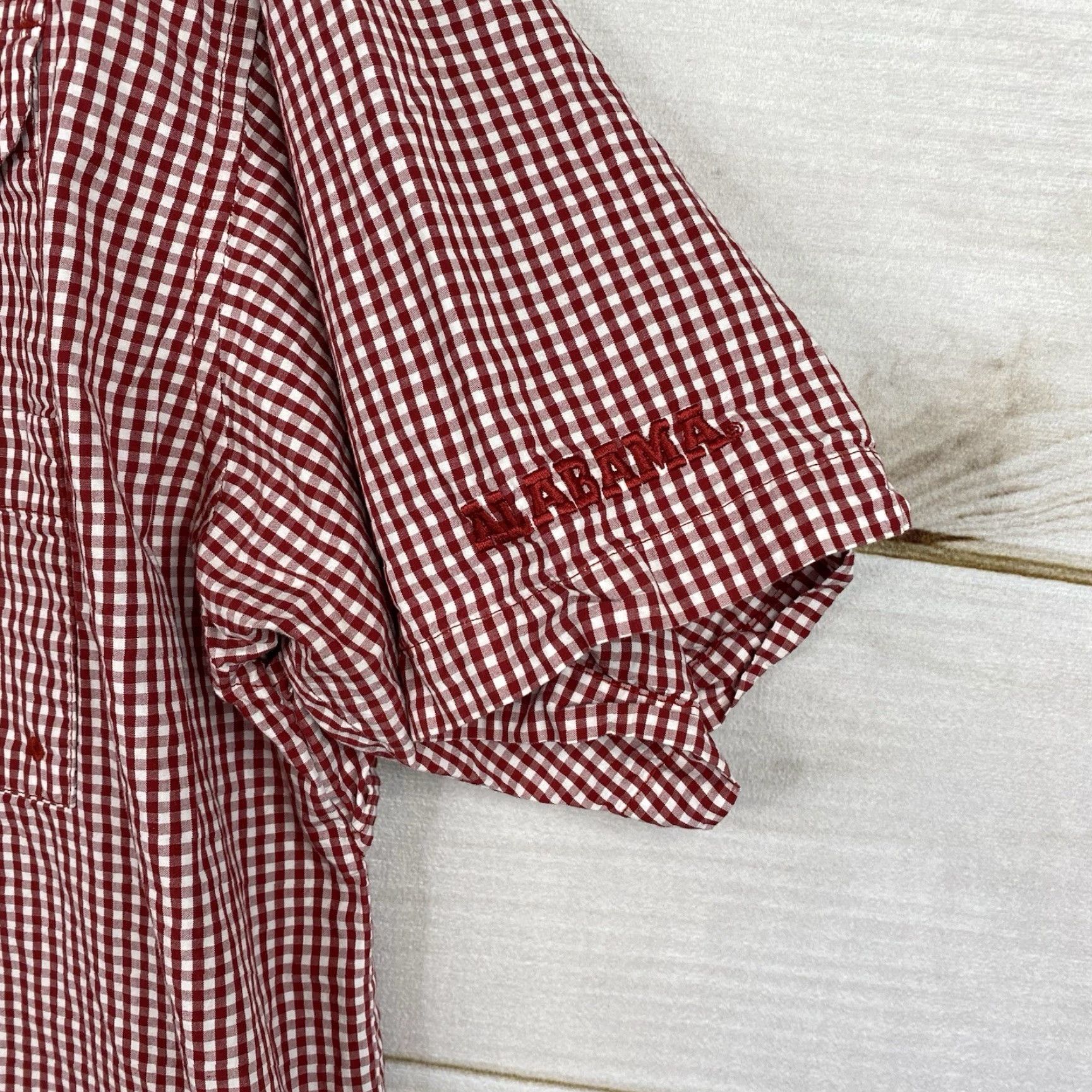 Vintage VINTAGE Columbia PFG Super Bonehead Fishing Shirt Mens XL Red Check Alabama Crimson Tide Size US XL / EU 56 / 4 - 3 Thumbnail