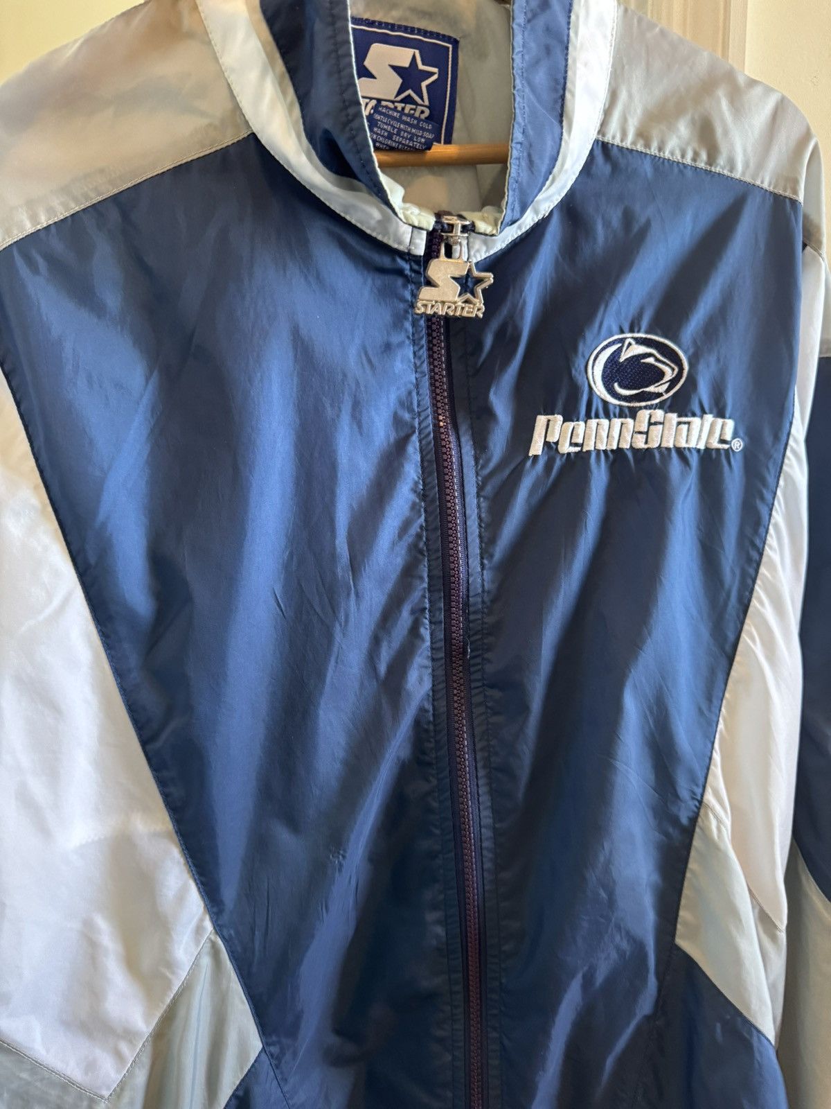 Starter Vintage Penn State Starter windbreaker size XL Size US XL / EU 56 / 4 - 7 Thumbnail