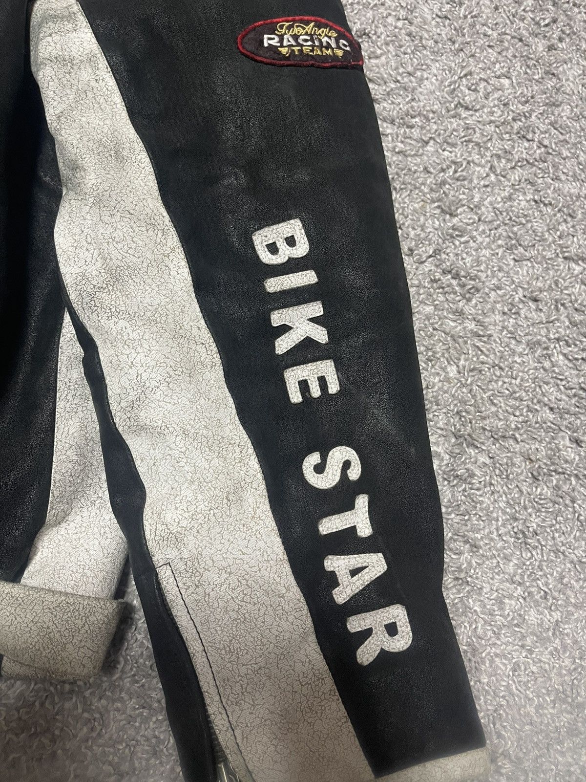 Japanese Brand Vintage Racing Moto Leather Jacket Bike Team size XL Size US XL / EU 56 / 4 - 12 Thumbnail
