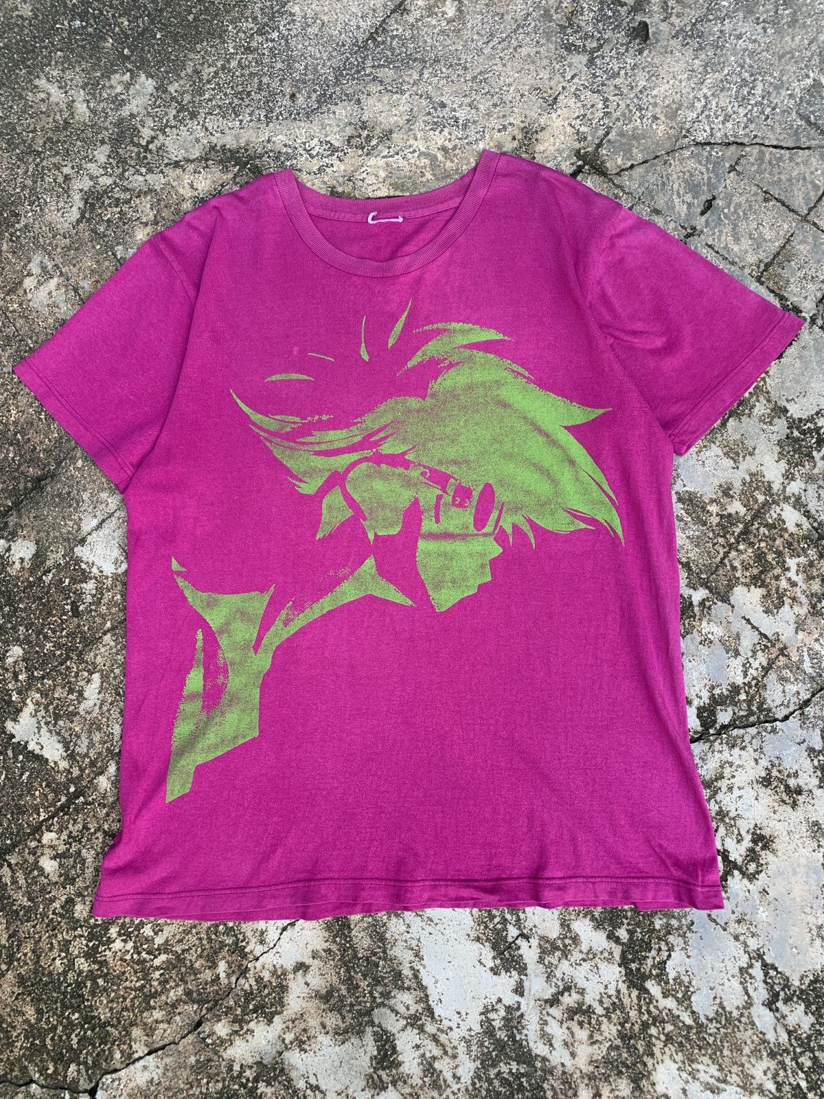 Anime 2000s Cowboy Bebop Anime "Hard Luck Women Ein" Graphic Tee Size US M / EU 48-50 / 2 - 1 Thumbnail