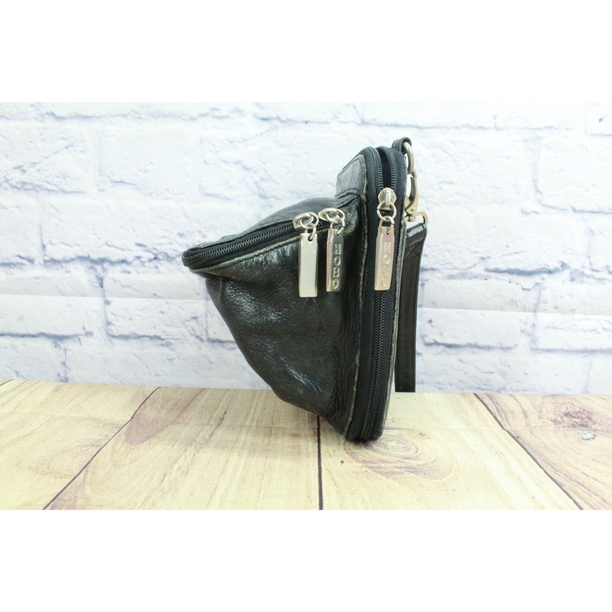 Other Hobo International Crossbody Bag Black Pebbled Leather Size ONE SIZE - 4 Thumbnail