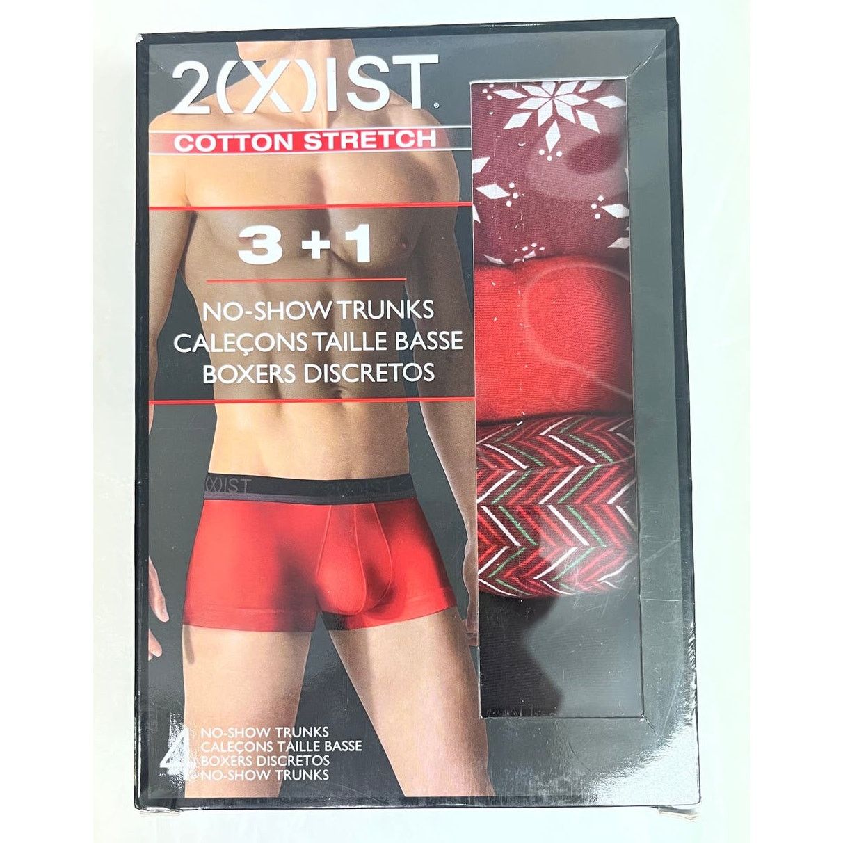 Other 2xist Cotton Stretch 3+1 Pack - Size S - 28-30 - 4 Briefs Size 28 - 1 Thumbnail