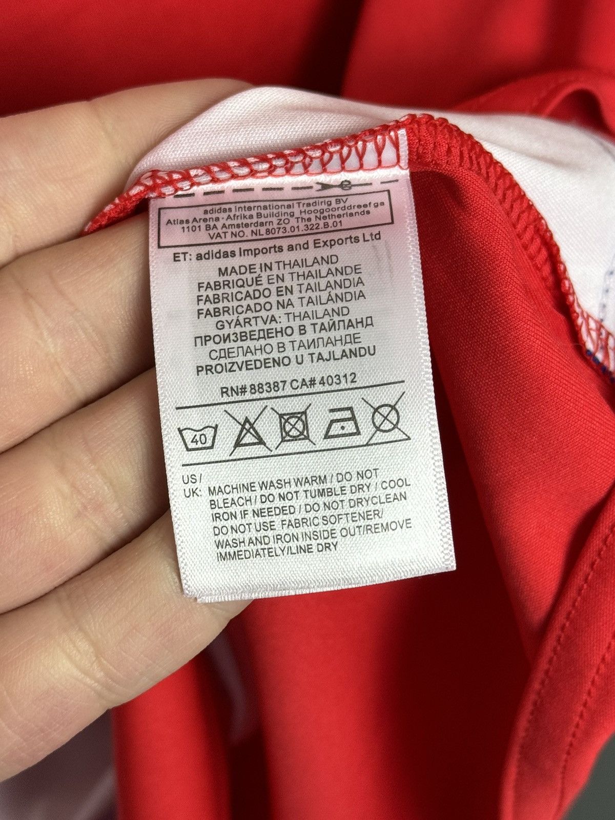Adidas Middlesbrough 16/17 Home Football Jersey Size US S / EU 44-46 / 1 - 12 Thumbnail