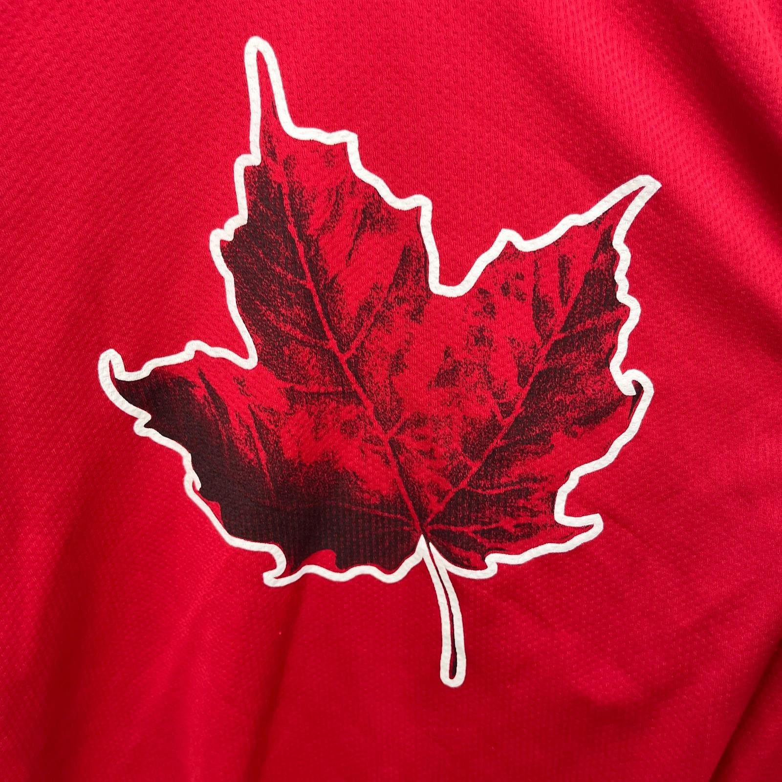Designer Vintage Team Canada Hockey Molson Canadian Beer Jersey Large Size ONE SIZE - 2 Thumbnail