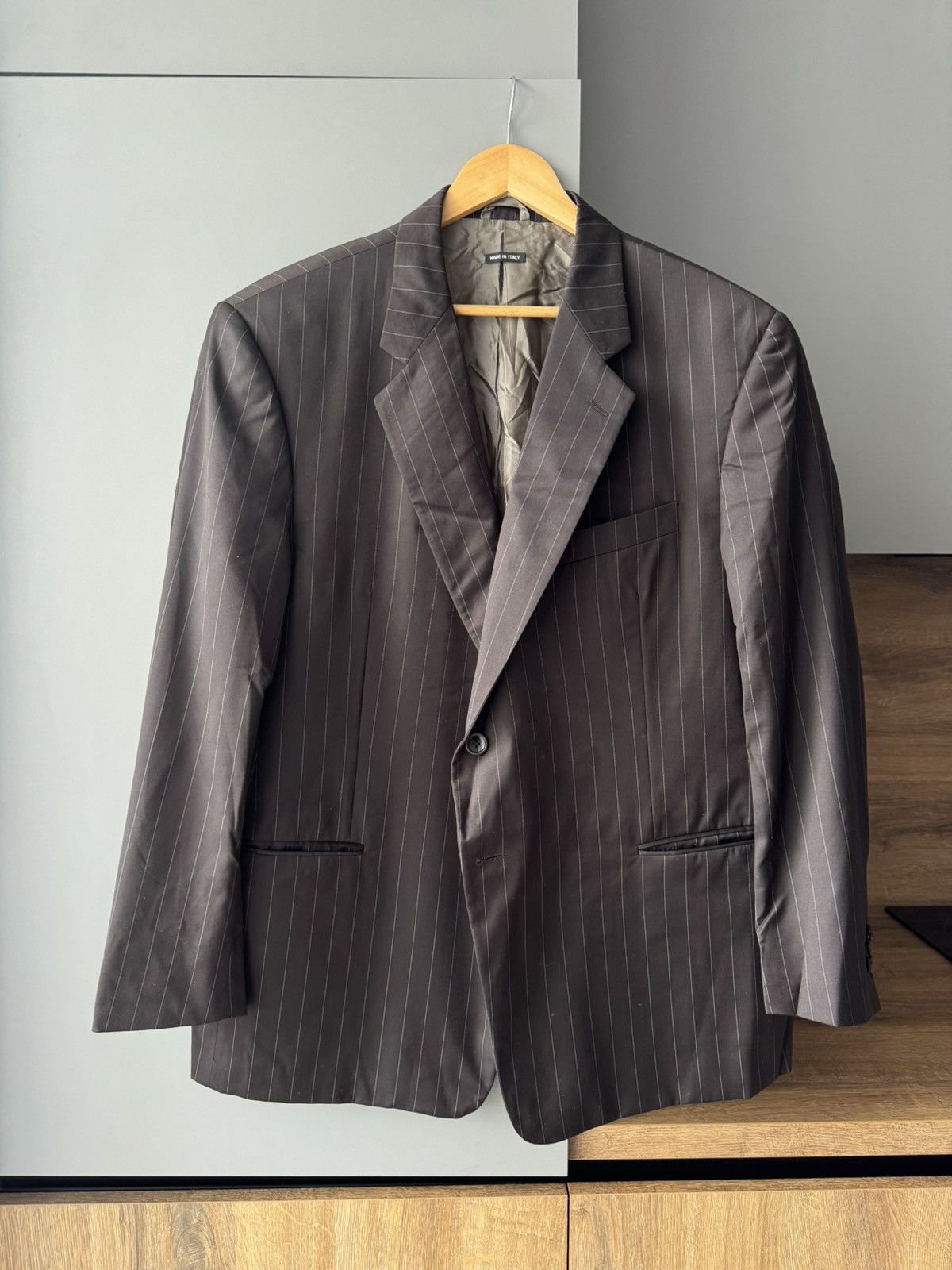 Giorgio Armani Authentic Giorgio Armani Borgo 21 Blazer Jacket Size 50L - 1 Thumbnail