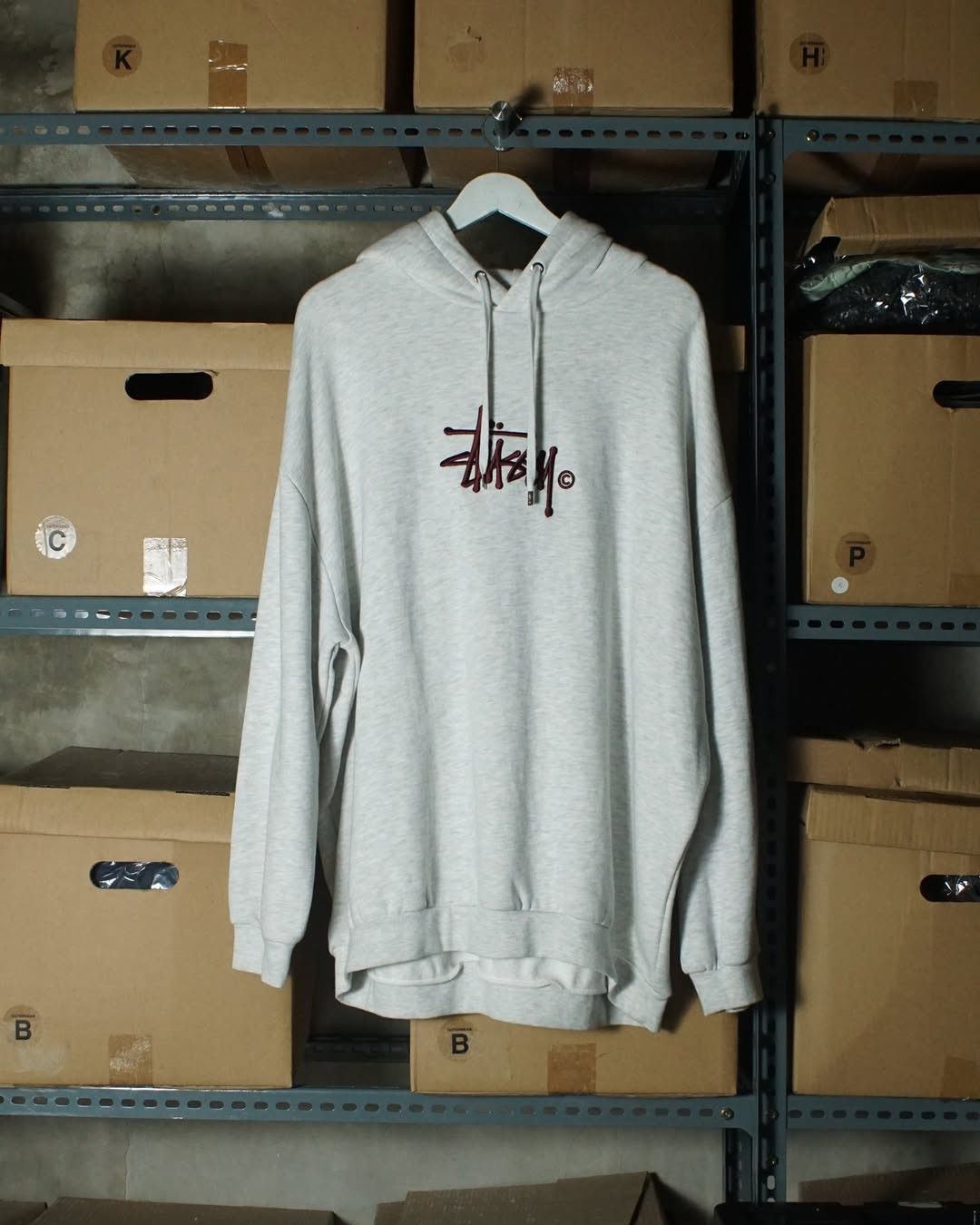 Stussy Stussy Embroidered Logo Hoodie Size ONE SIZE - 1 Thumbnail