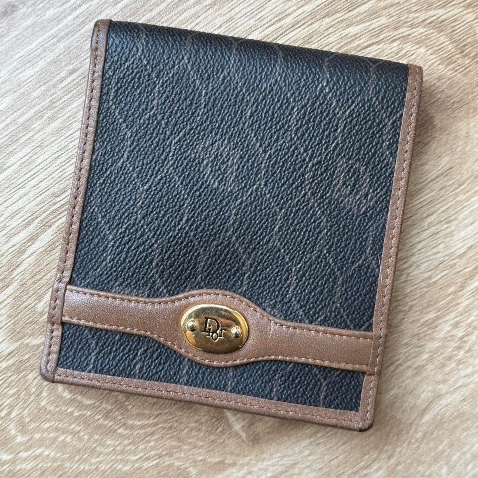 Dior Vintage honeycomb compact christian dior wallet Size ONE SIZE - 3 Thumbnail