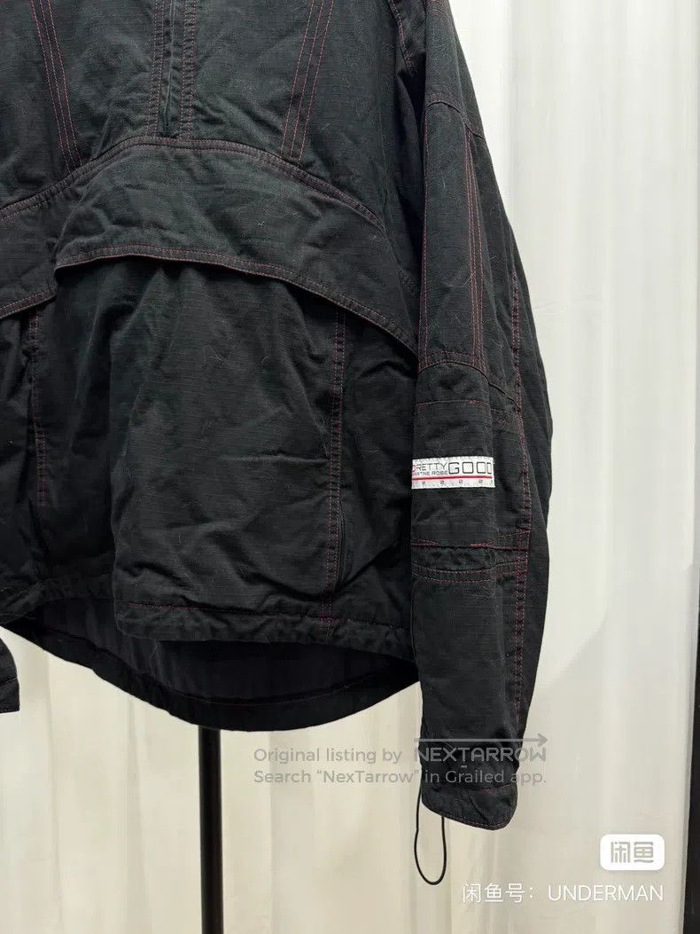 Martine Rose Martine Rose 20AW bright line red line half zipper thin co Size US M / EU 48-50 / 2 - 4 Thumbnail