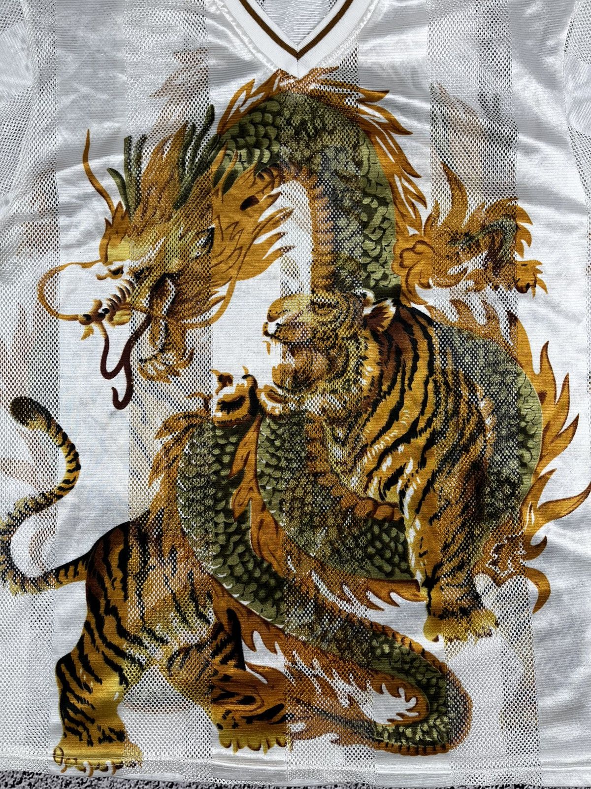 Rap Tees Vintage 90s Mesh japan t shirt all over 00s style size L Size US L / EU 52-54 / 3 - 4 Thumbnail