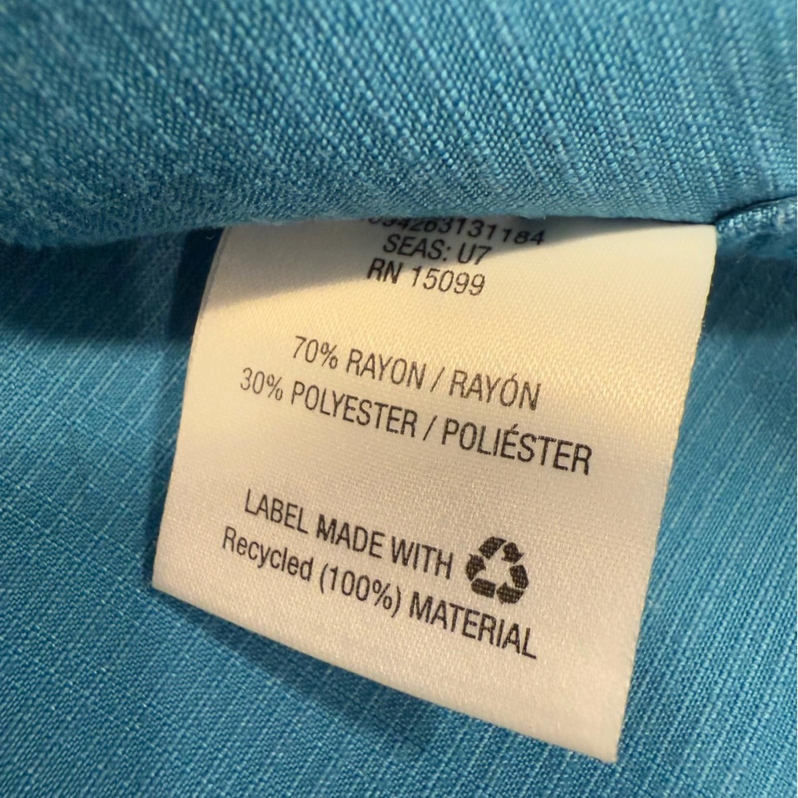 David Taylor David Taylor teal blue short sleeve button up shirt SZ 3XL Size US XXL / EU 58 / 5 - 6 Thumbnail