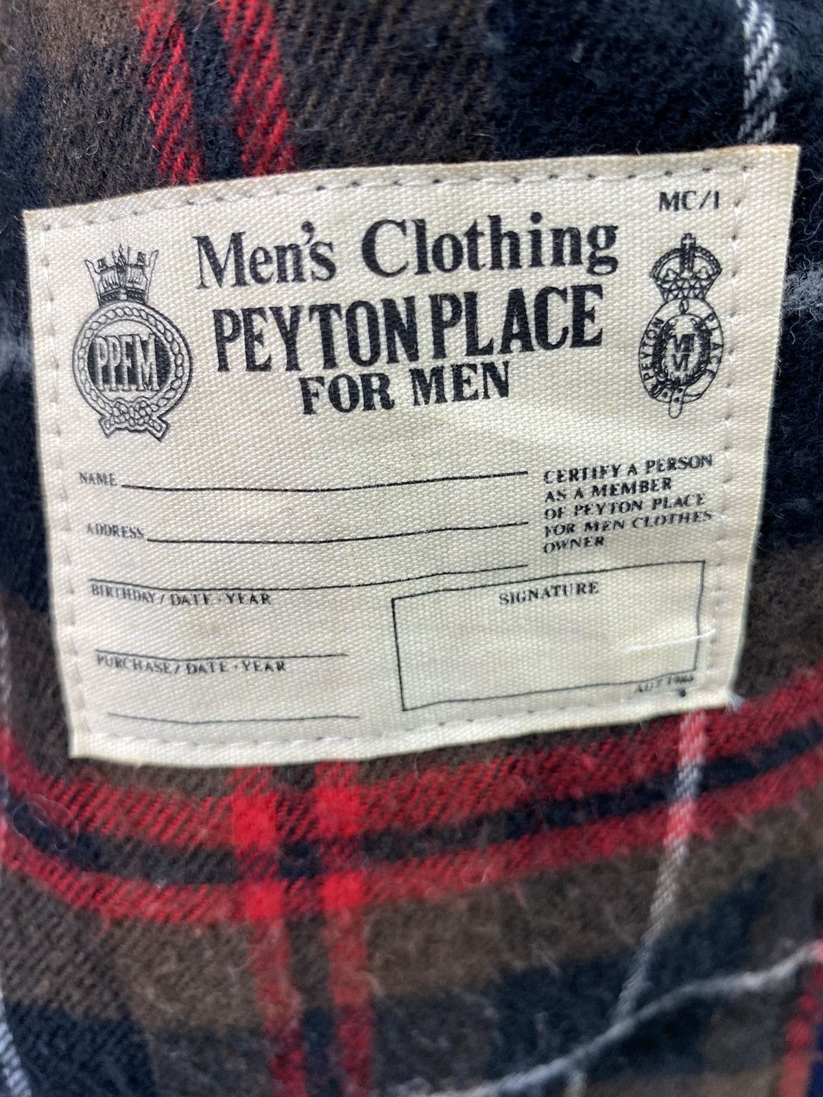 PPFM VTG VIIIVI PEYTON PLACE FOR MEN VARSITY JACKET Size US L / EU 52-54 / 3 - 12 Thumbnail