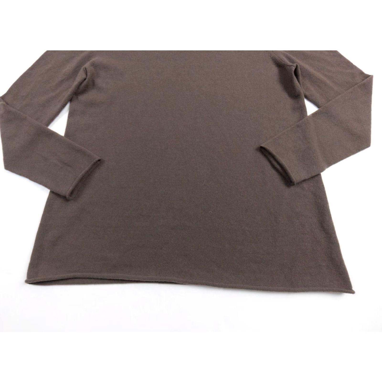 Vintage Manrico Cashmere Women's Sweater Small Brown Lightweight Pullover Knit Italy Size S / US 4 / IT 40 - 3 Thumbnail