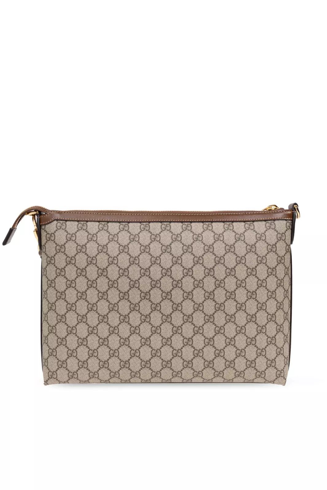Gucci GUCCI Interlock G Beige/Ebony GG Canvas Messenger Bag Size ONE SIZE - 3 Thumbnail