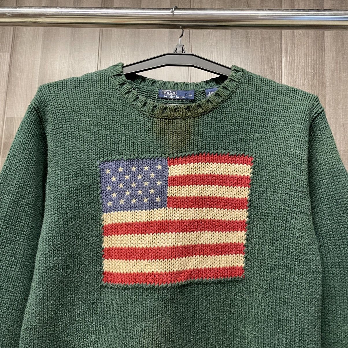 Polo Ralph Lauren Polo Ralph Lauren American Flag Sweater Size US L / EU 52-54 / 3 - 9 Thumbnail