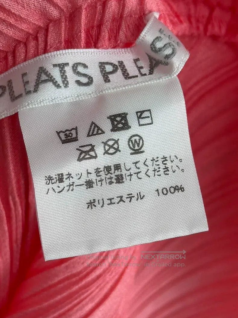 Issey Miyake Issey Miyake Coral Pink Asymmetric Top Size S / US 4 / IT 40 - 3 Thumbnail