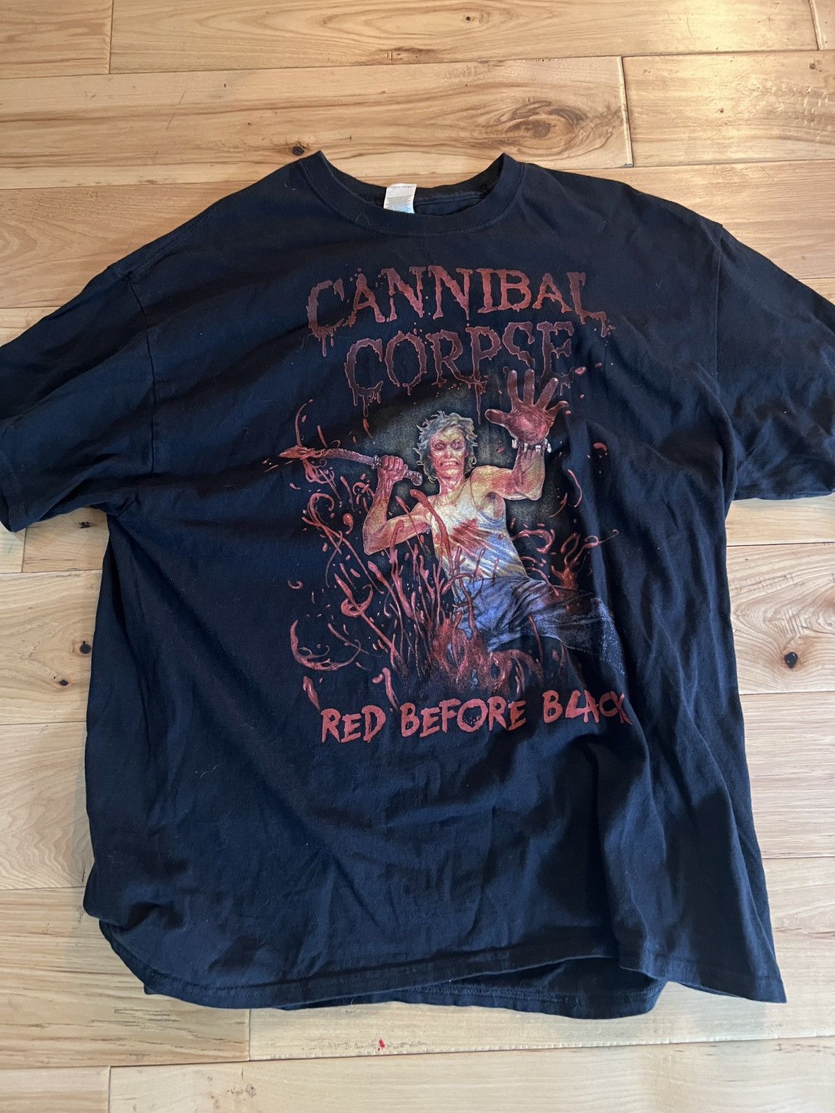 Band Tees cannibal Corpse T-shirt Size US XL / EU 56 / 4 - 1 Thumbnail
