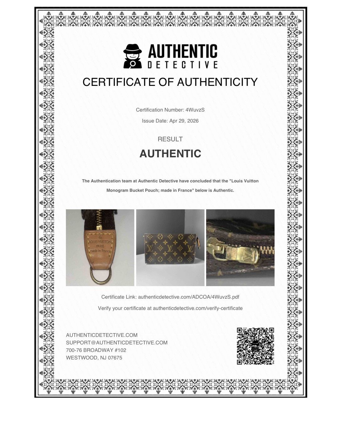 Louis Vuitton Vintage Louis Vuitton Monogram Mini Pochette w/ COA Size ONE SIZE - 12 Thumbnail