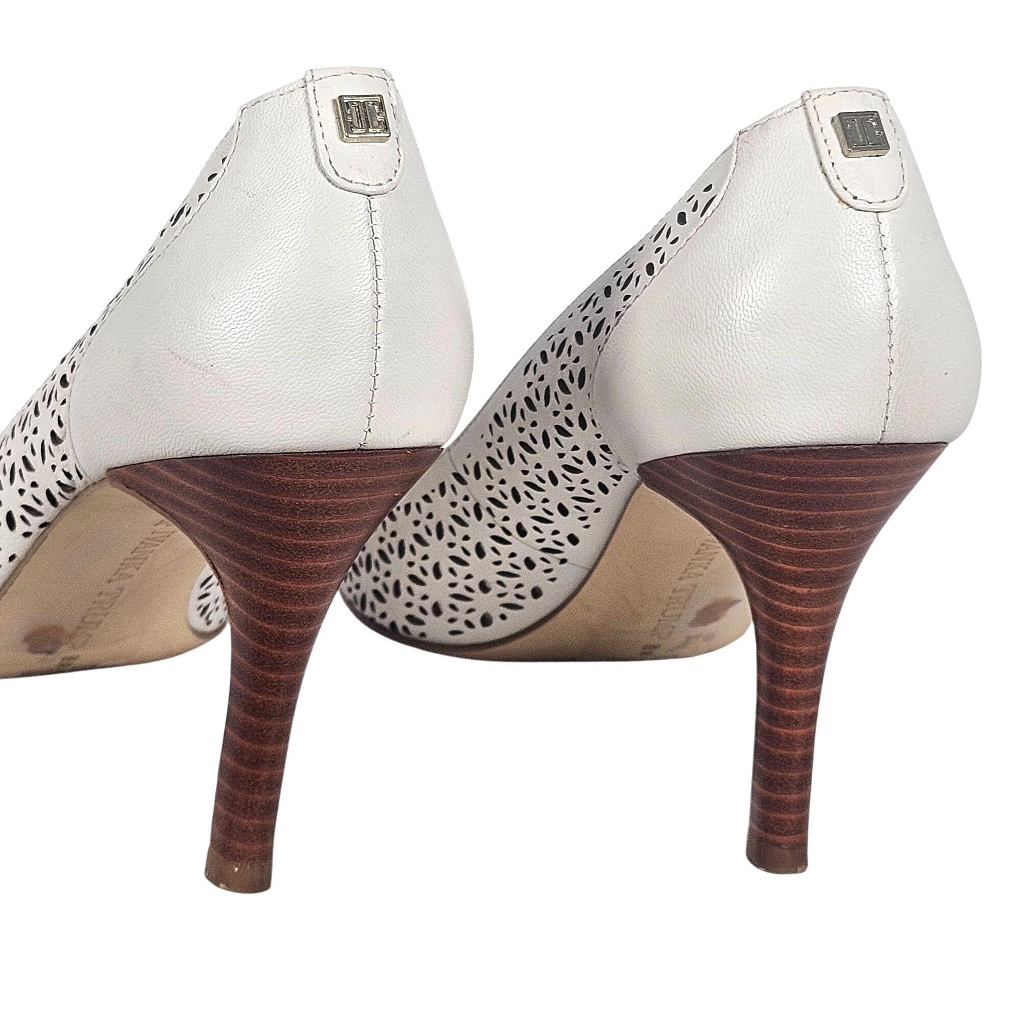 Other Ivanka Trump Comfy Women Ivory Leather High Heel 9M Size US 9 / IT 39 - 13 Thumbnail
