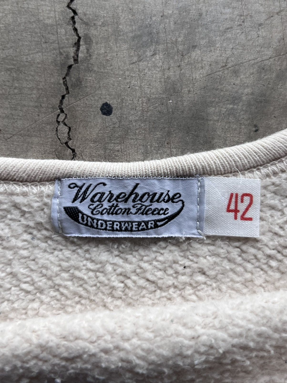 Warehouse Warehouse & Co. Loopwheeled Freedom Sleeve Sweatshirt Size US M / EU 48-50 / 2 - 2 Thumbnail
