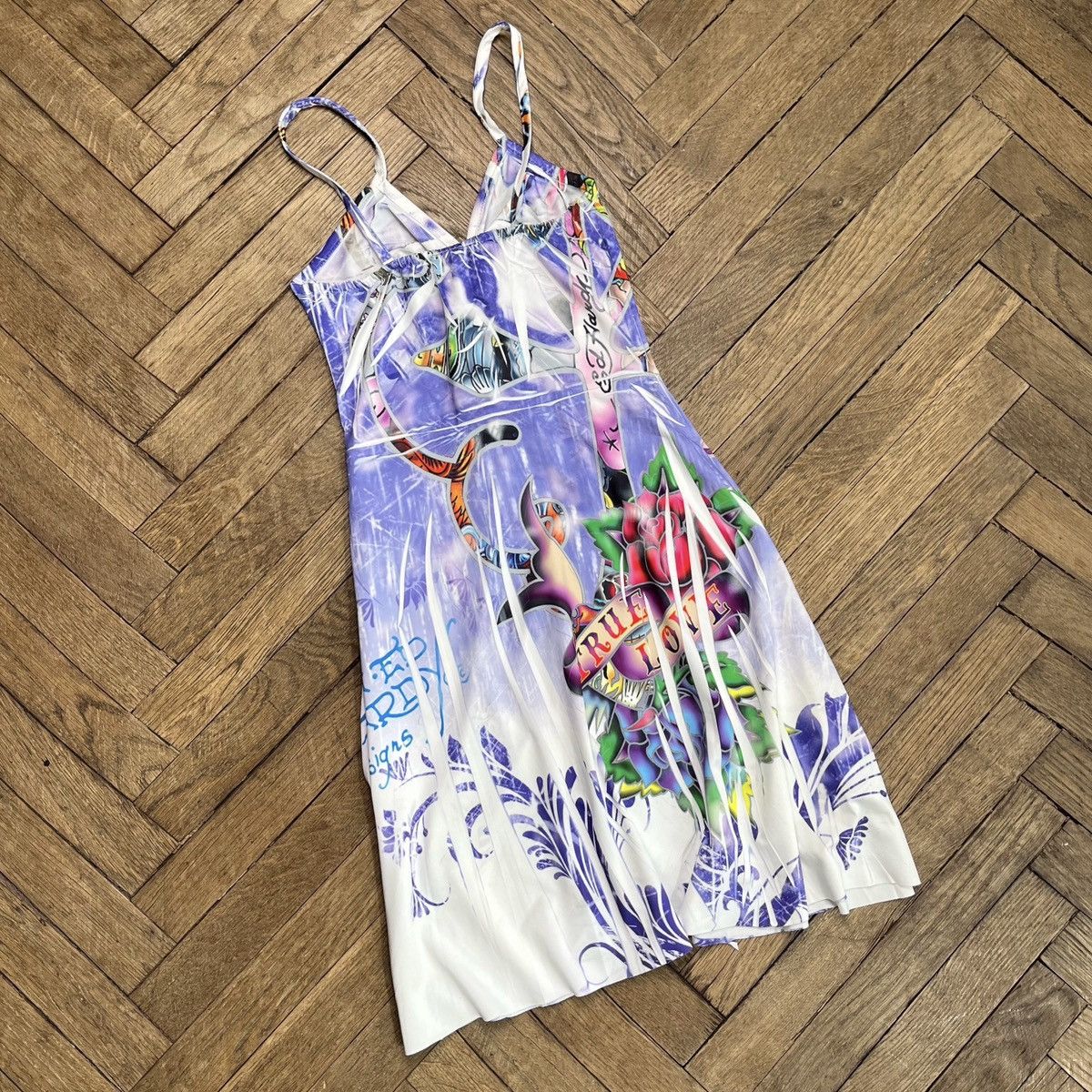 Ed Hardy × Vintage Ed Hardy Vintage Dress Size S / US 4 / IT 40 - 2 Thumbnail
