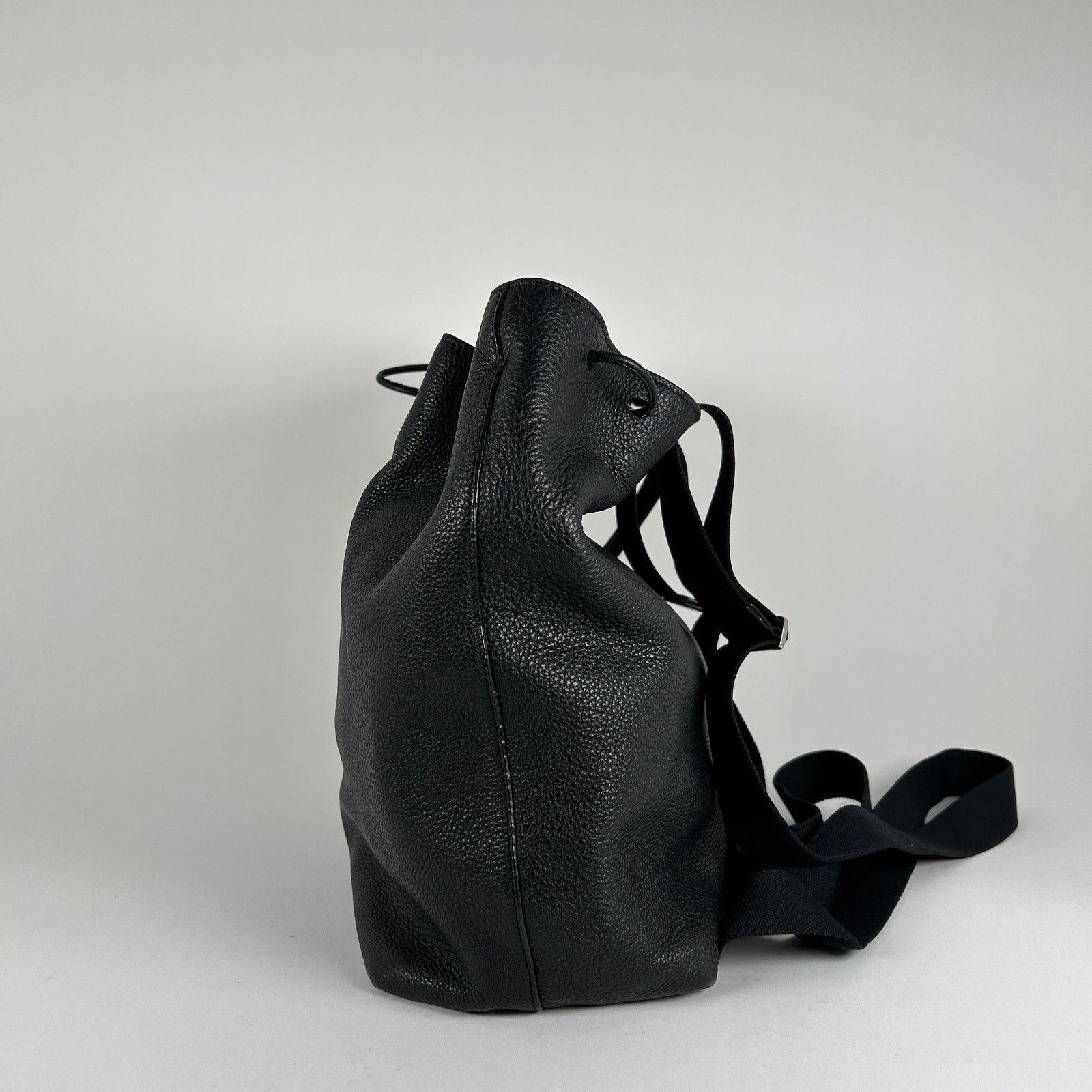 The Row The Row Black Leather Bucket 10 Backpack Size ONE SIZE - 3 Thumbnail