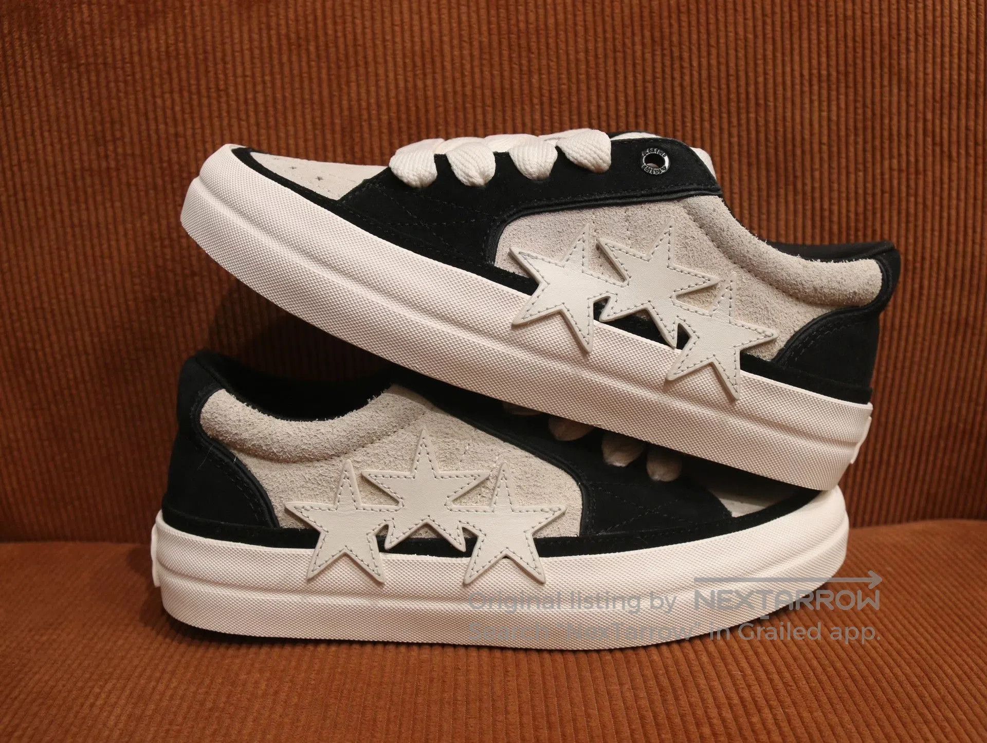 Japanese Brand AMIRI Sunset Low-Top Leather Sneakers. Size US 8 / EU 41 - 3 Thumbnail