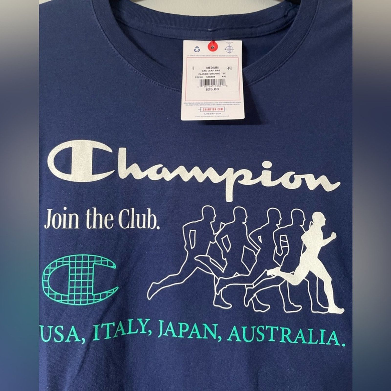 Champion RARE Champion Men's T-Shirt, Size Medium, NWT - Christmas Size US M / EU 48-50 / 2 - 3 Thumbnail